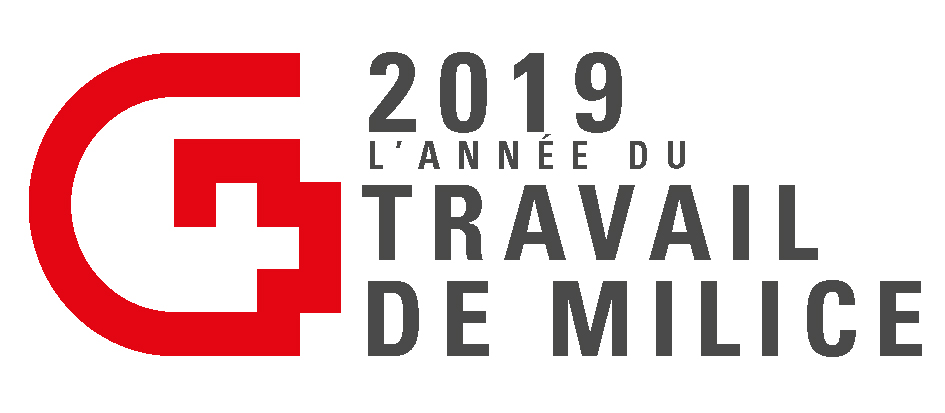 Logo Année du travail de milice