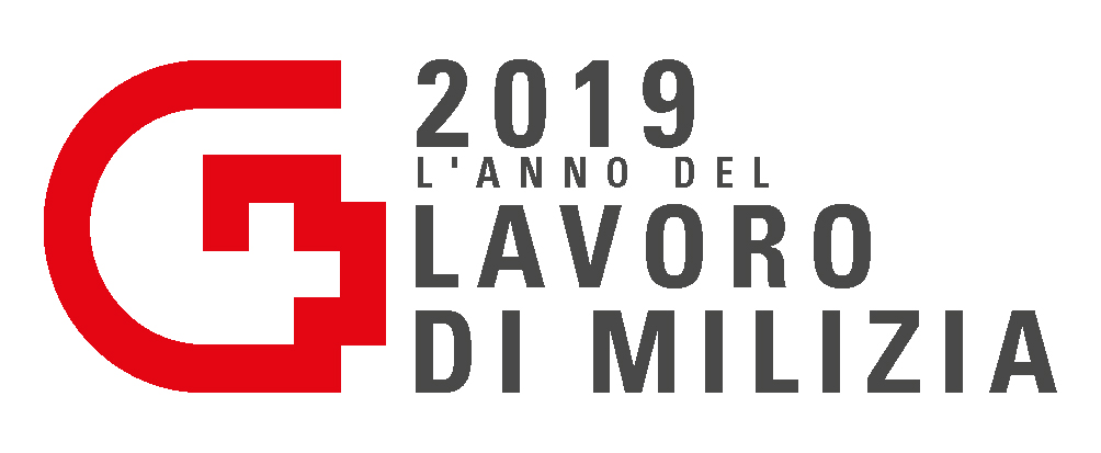 Logo Anno del lavoro di milizia