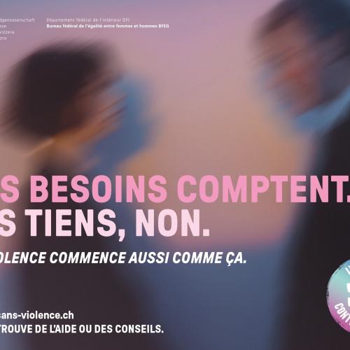 « L'égalité contre la violence » : matériel de campagne pour les communes