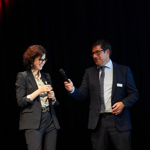 Christelle Luisier Brodard e Christoph Niederberger.