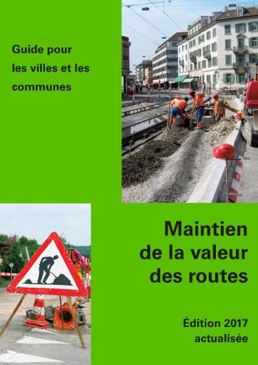 Couverture guide «Maintien de la valeur des routes»
