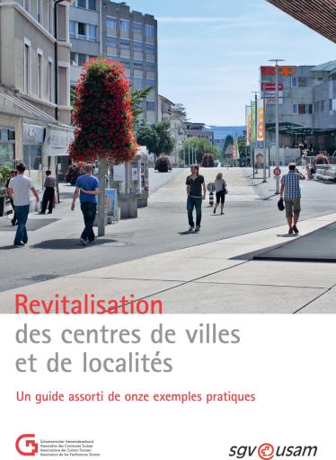 Couverture guide «Revitalisation des centres de villes et de localités»