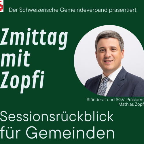 Neues Onlineformat «Zmittag mit Zopfi»: Die Session aus der Sicht des SGV-Präsidenten